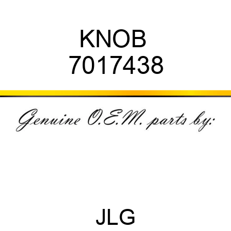 KNOB  7017438