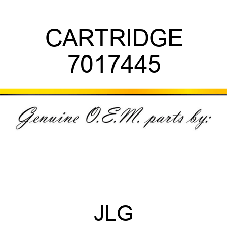 CARTRIDGE 7017445