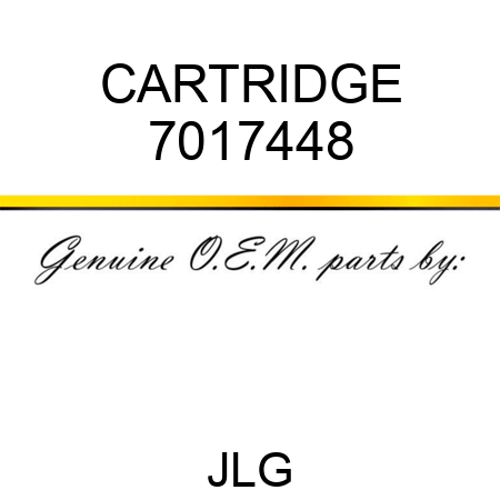 CARTRIDGE 7017448