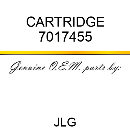 CARTRIDGE 7017455