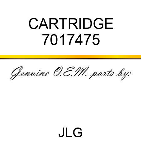 CARTRIDGE 7017475