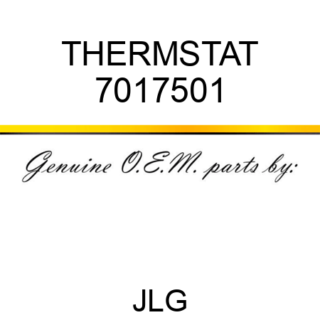 THERMSTAT 7017501
