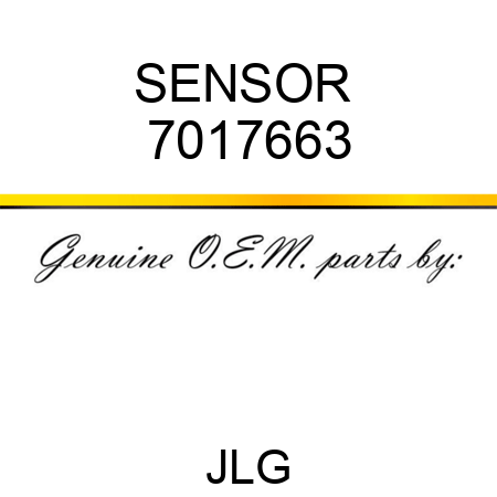 SENSOR  7017663