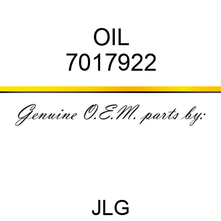 OIL 7017922