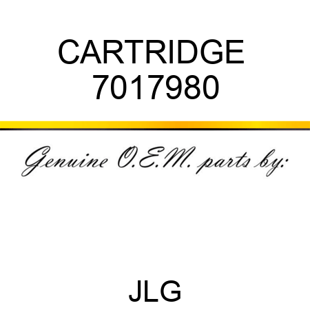 CARTRIDGE  7017980