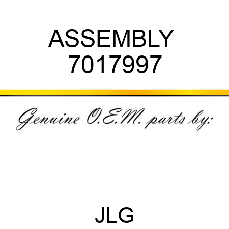 ASSEMBLY  7017997
