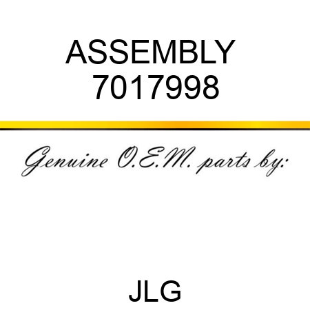 ASSEMBLY  7017998