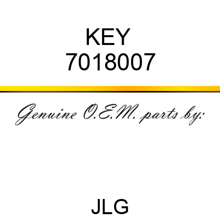 KEY  7018007