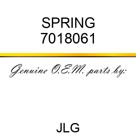 SPRING 7018061