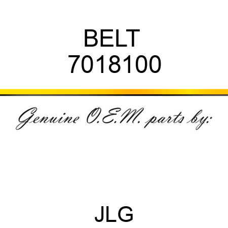 BELT  7018100