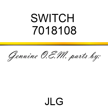 SWITCH  7018108
