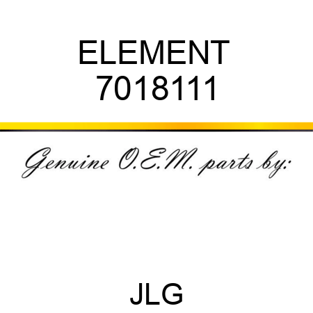 ELEMENT  7018111