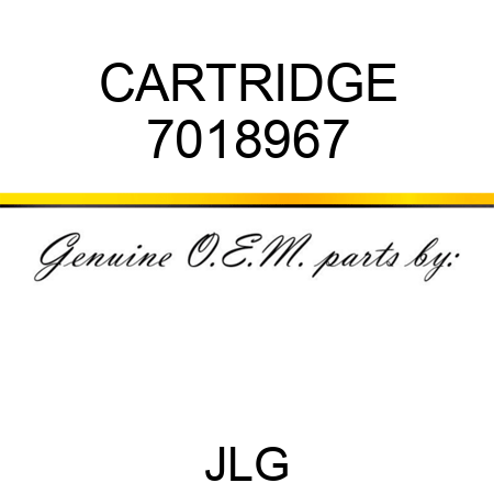 CARTRIDGE 7018967
