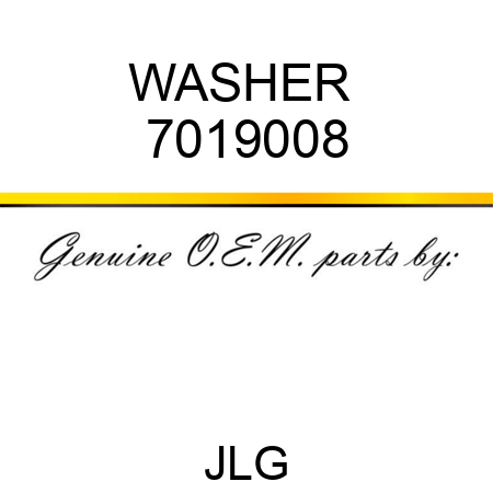 WASHER  7019008