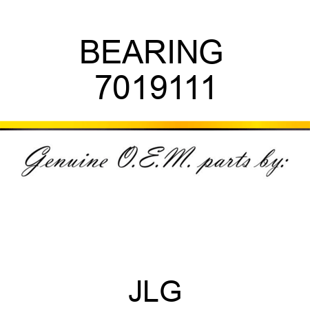 BEARING  7019111