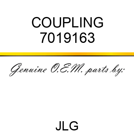 COUPLING 7019163