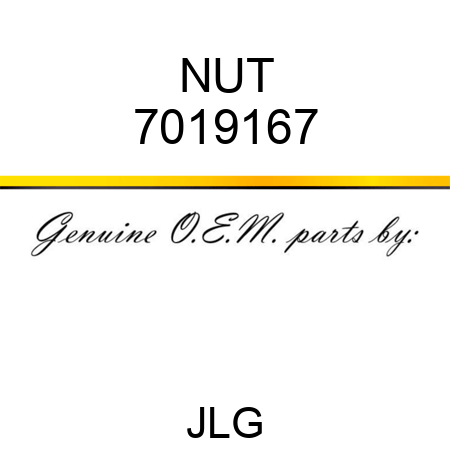 NUT 7019167