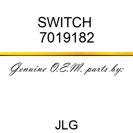 SWITCH  7019182