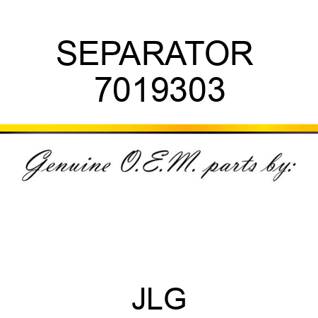 SEPARATOR  7019303