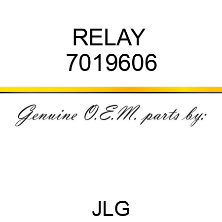 RELAY  7019606