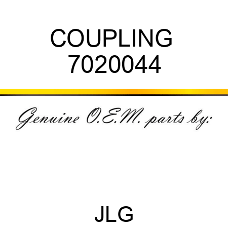 COUPLING  7020044