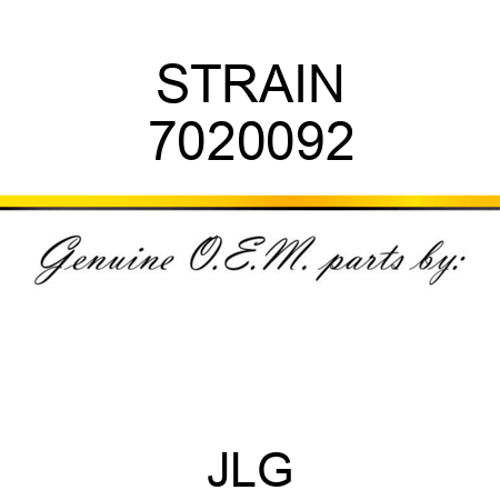 STRAIN 7020092