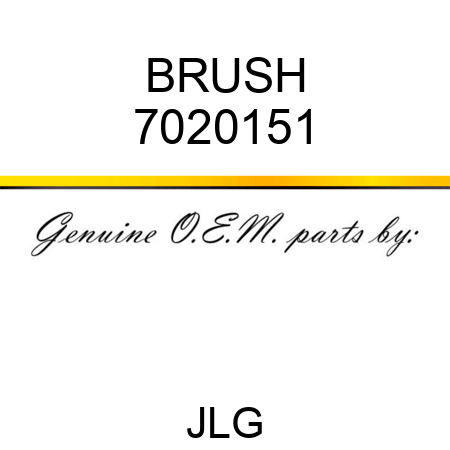 BRUSH 7020151