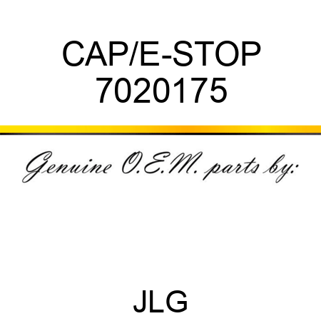CAP/E-STOP 7020175