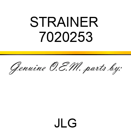 STRAINER  7020253