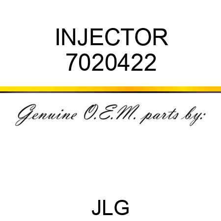 INJECTOR 7020422