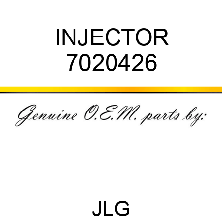 INJECTOR 7020426