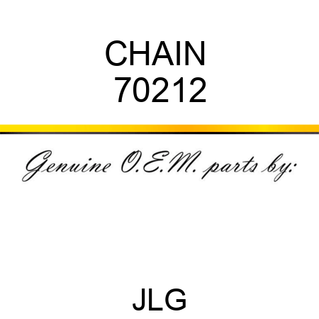 CHAIN  70212