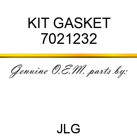 KIT GASKET 7021232