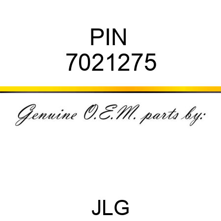 PIN  7021275