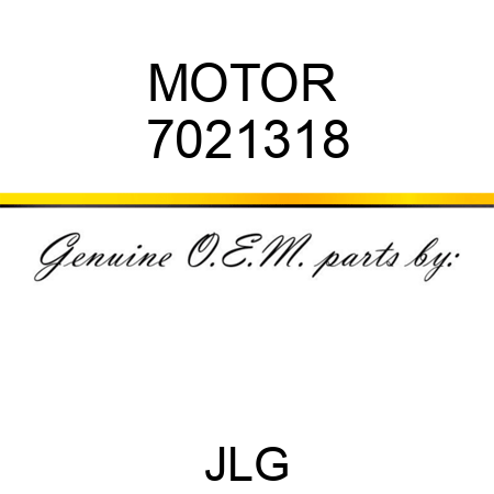 MOTOR  7021318