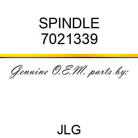 SPINDLE 7021339