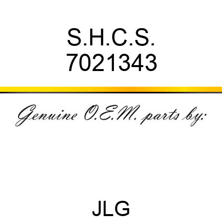 S.H.C.S. 7021343