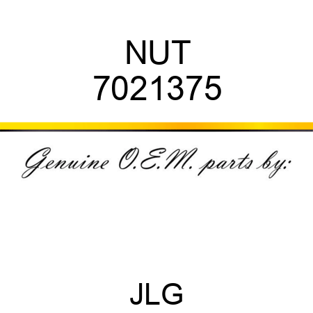 NUT 7021375