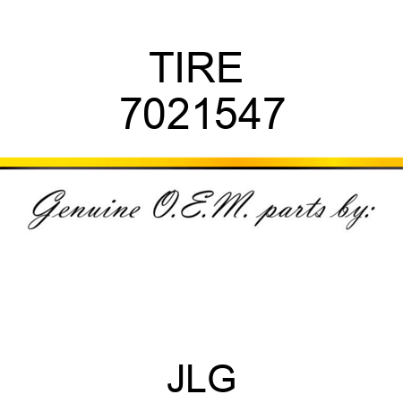 TIRE  7021547