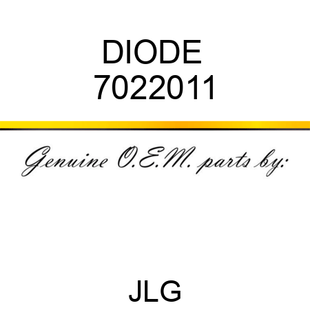 DIODE  7022011
