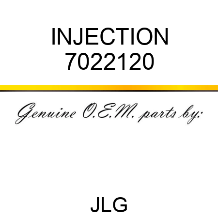 INJECTION 7022120