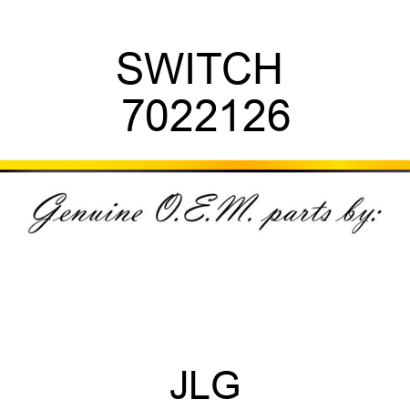 SWITCH  7022126