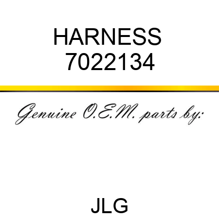 HARNESS  7022134
