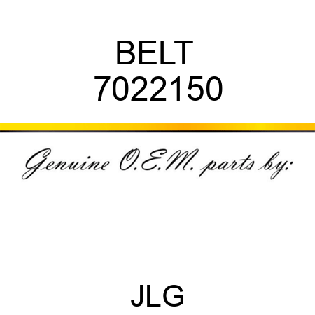 BELT  7022150