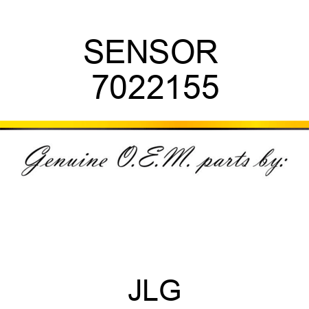SENSOR  7022155
