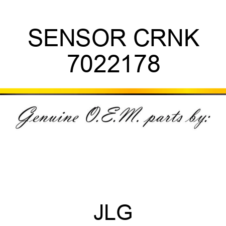 SENSOR CRNK 7022178