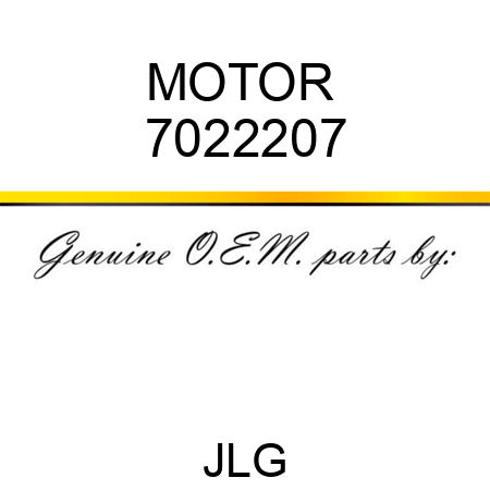MOTOR  7022207
