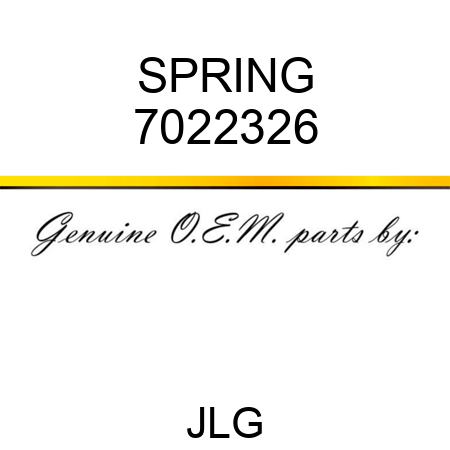 SPRING 7022326