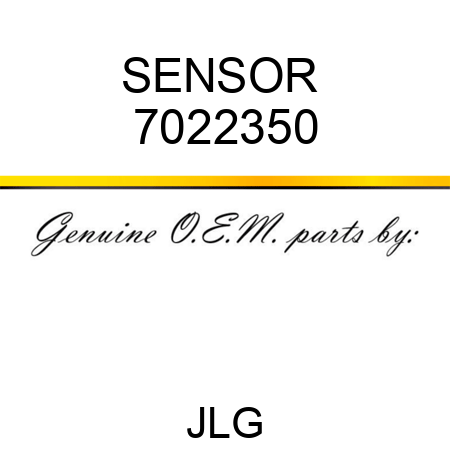 SENSOR  7022350