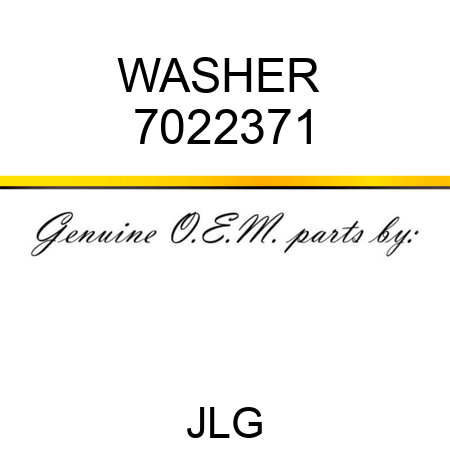 WASHER  7022371